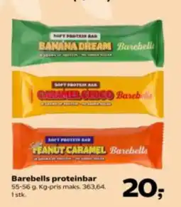 Kvickly Barebells proteinbar tilbud