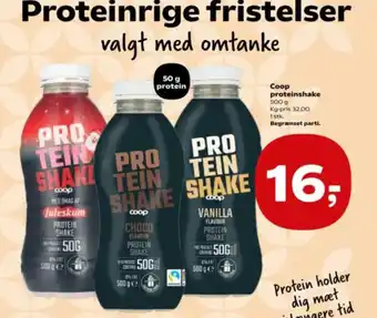 Coop proteinshake
