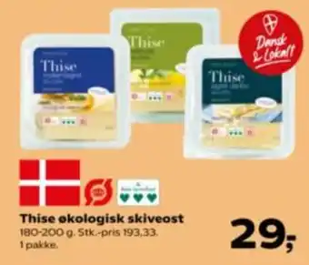 Thise økologisk skiveost