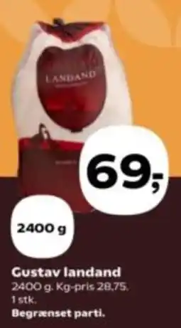 Kvickly Gustav landand tilbud