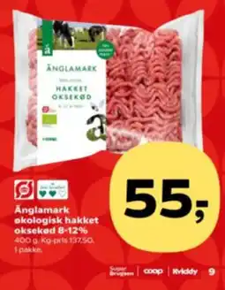 Kvickly Ånglamark hakket oksekød tilbud