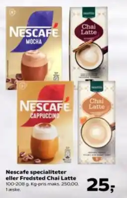 Kvickly Nescafe specialiteter tilbud