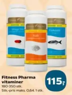 Kvickly Fitness Pharma vitaminer tilbud