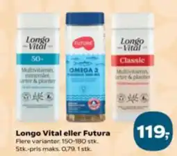 Kvickly Longo Vital eller Futura tilbud