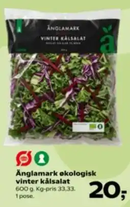 Kvickly Änglamark vinter kålsalat tilbud