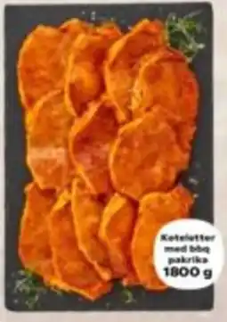 Kvickly Koteletter med bbq pakrika tilbud