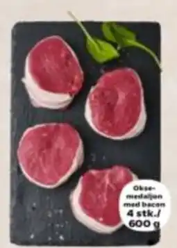 Kvickly Okse-medaljon med bacon tilbud