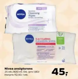 Kvickly Nivea ansigtsrens tilbud