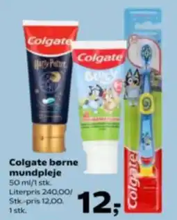 Kvickly Colgate børne mundpleje tilbud