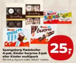 Kvickly Spangsberg flødeboller tilbud
