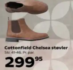 Kvickly Cottonfield Chelsea støvler tilbud