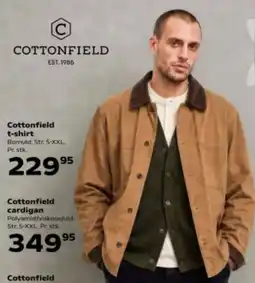 Kvickly Cottonfield t-shirt tilbud