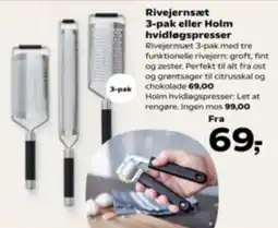 Kvickly Holm hvidløgspresser tilbud