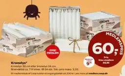 Kvickly Crown Kronelys tilbud
