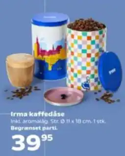Kvickly Irma kaffedåse tilbud