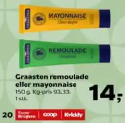 Kvickly Graasten remoulade eller mayonnaise tilbud