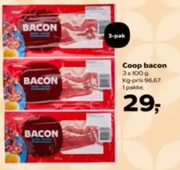 Kvickly Coop bacon tilbud
