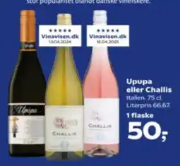 Kvickly Upupa eller Challis tilbud