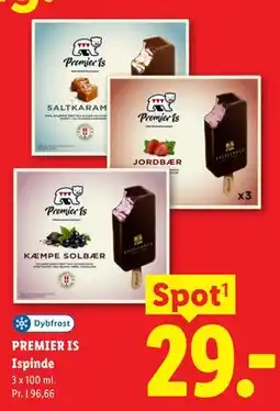 Lidl PREMIER IS Ispinde tilbud