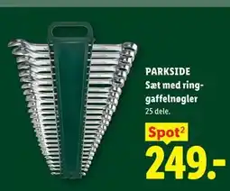 Lidl PARKSIDE Sæt med ring-gaffelnøgler tilbud
