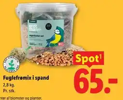 Lidl Fuglefrømix i spand tilbud