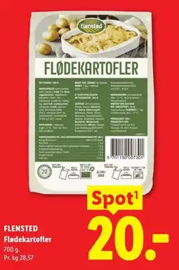 Lidl FLENSTED Flødekartofler tilbud