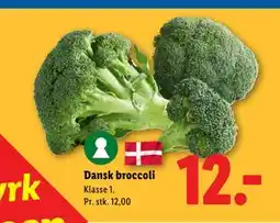 Lidl Dansk broccoli tilbud