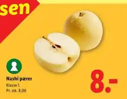 Lidl Nashi pærer tilbud