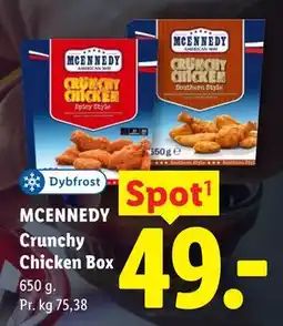 Lidl MCENNEDY Crunchy Chicken Box tilbud