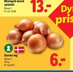 Lidl Danske løg tilbud