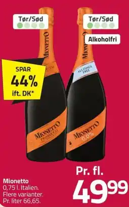 Fleggaard Mionetto tilbud
