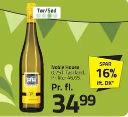 Fleggaard Noble House Riesling tilbud