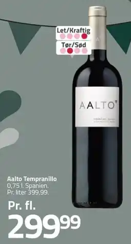 Fleggaard Aalto Tempranillo tilbud