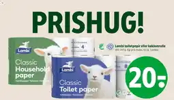 Coop 365 Lambi Classic Household paper tilbud