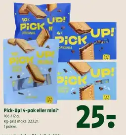 Coop 365 Pick-Up! 4-pak eller mini* tilbud