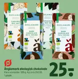 Coop 365 Änglamark økologisk chokolade tilbud