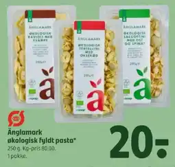 Coop 365 Änglamark økologisk fyldt pasta tilbud