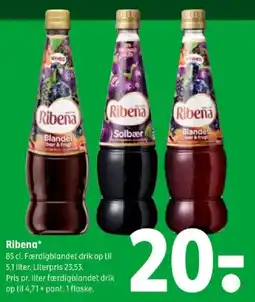 Coop 365 Ribena tilbud