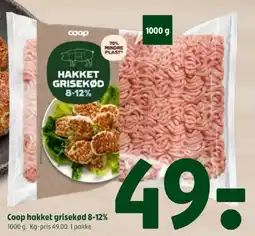 Coop 365 Coop hakket grisekød tilbud