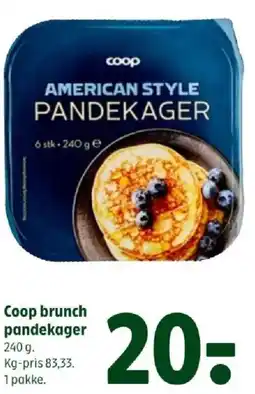 Coop 365 Coop american style pandekager tilbud