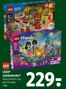 Coop 365 LEGO Julekalender tilbud