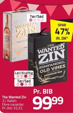 Fleggaard The Wanted Zin tilbud