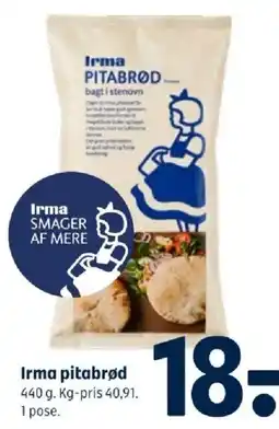 Coop 365 Irma pitabrød tilbud