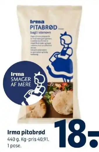 Coop 365 Irma pitabrød tilbud