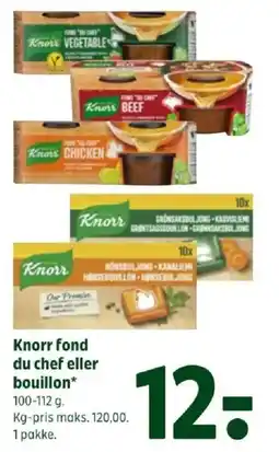Coop 365 Knorr fond du chef eller bouillon tilbud
