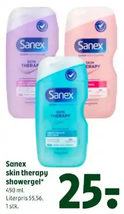Coop 365 Sanex skin therapy showergel tilbud