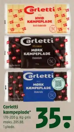 Coop 365 Carletti kæmpeplade tilbud