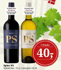 Dagli'Brugsen Spier PS tilbud