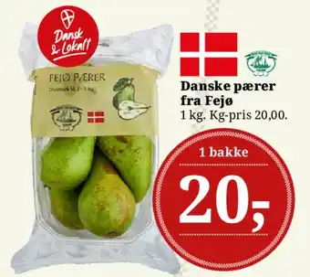 Danske pærer fra Fejø