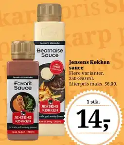 Dagli'Brugsen Jensens Køkken sauce tilbud